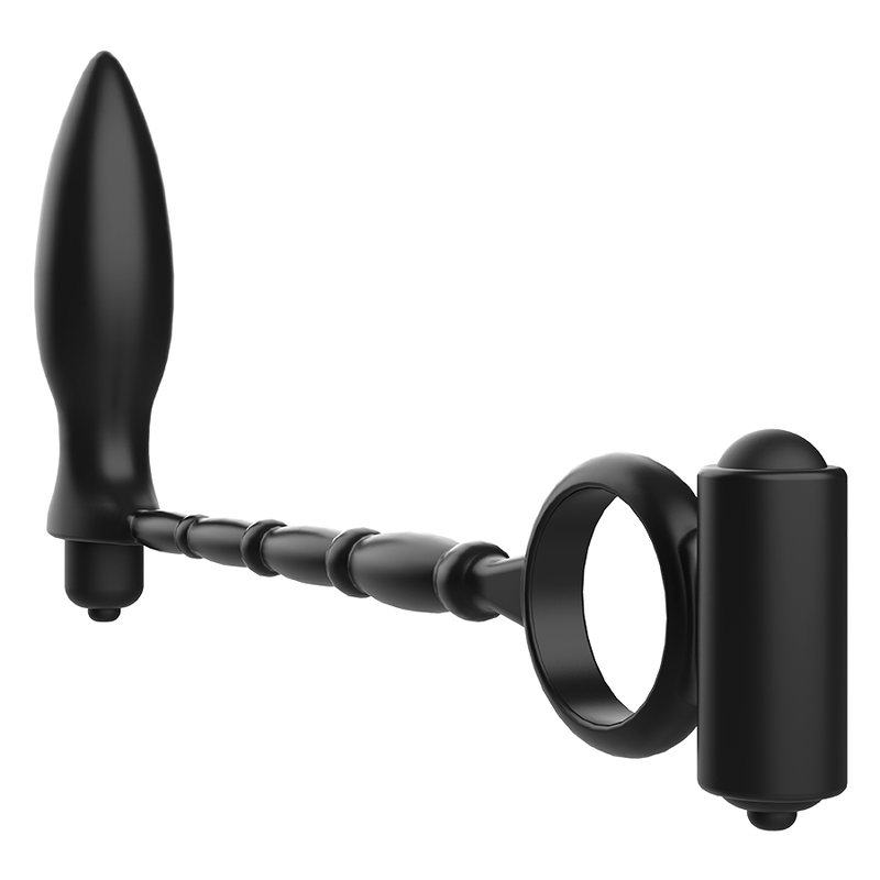 ADDICTED TOYS - ANAL PLUG WITH VIBRATING RING